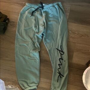 PINK Victoria's Secret Men's Teal Joggers